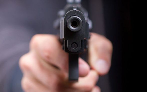 У задержанного обнаружен травматический пистолет.
