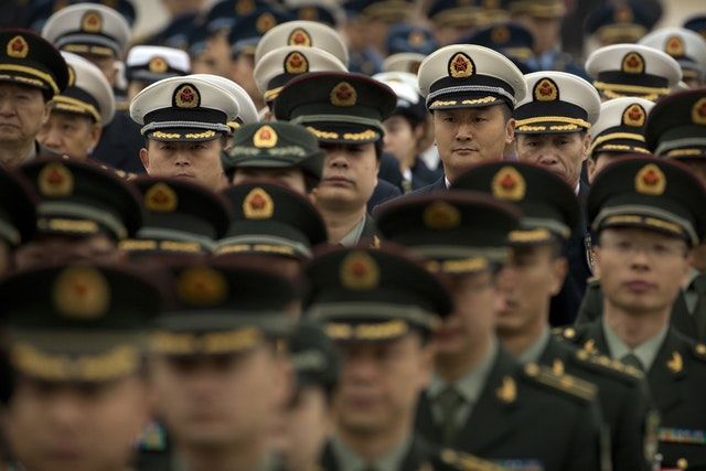 Китай в 2018 году намерен увеличить военные расходы. Фото: AP Photo