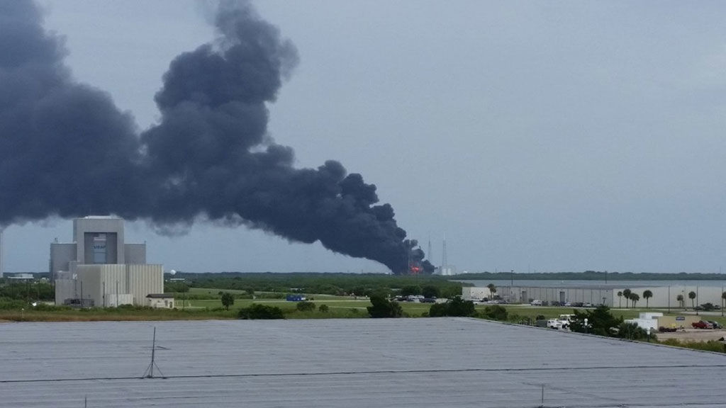 Ракета Falcon 9 готовилась к запуску спутника для Израиля.