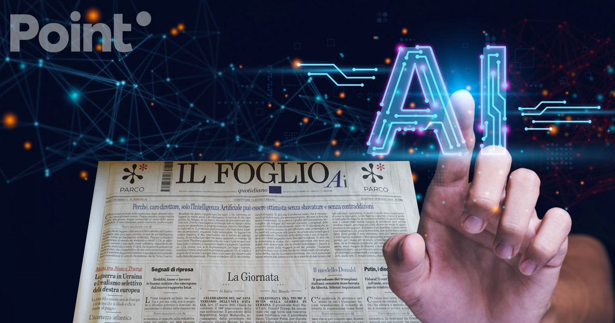 Un ziar italian a publicat pentru prima dată o ediție creată în întregime de AI.
