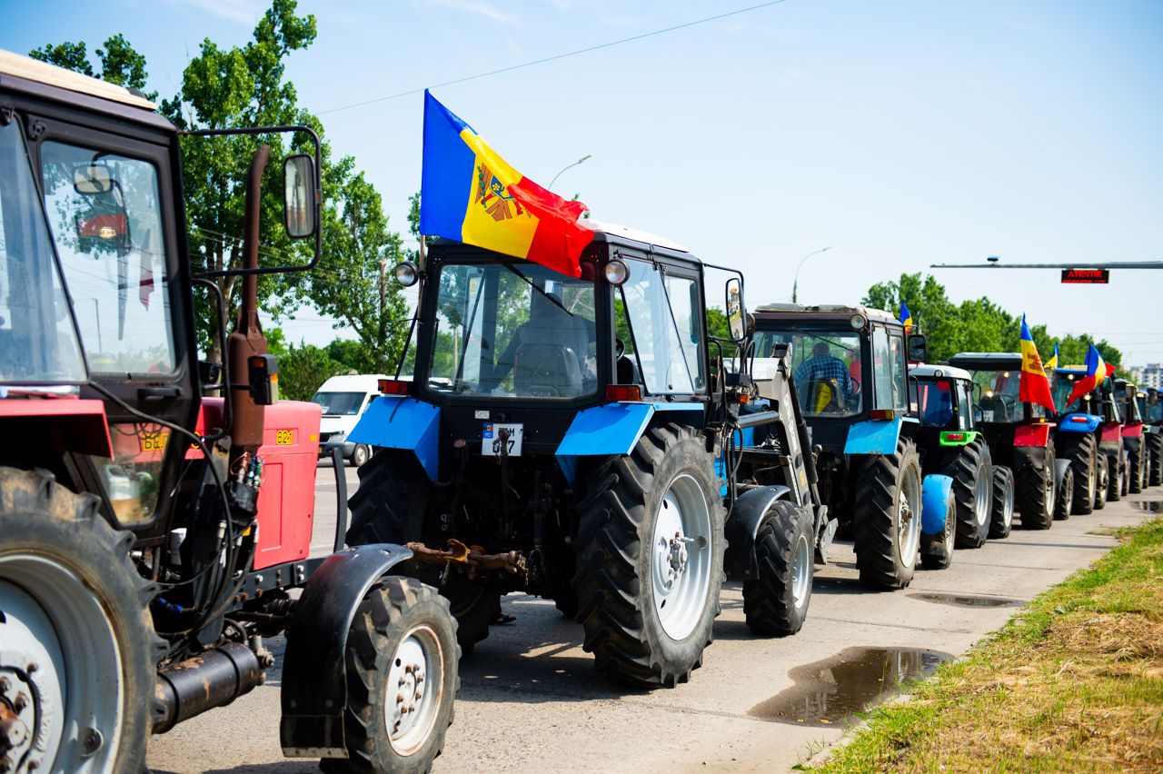 В ближайшие часы фермеры Молдовы вновь выйдут на протесты. Фото: Point.md.