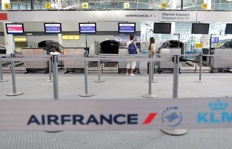 Каждый день забастовки наносит компании Air France ущерб в €10-15 млн.