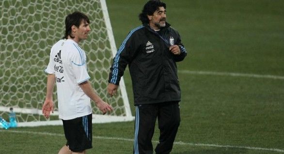 Diego Maradona l-a criticat pe starul Barcelonei, care nu s-a prezentat la gala de la Zurich.