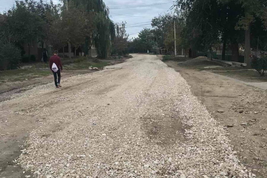 В Чадыр-Лунге заасфальтируют одну из улиц. Фото: gagauzinfo.md.