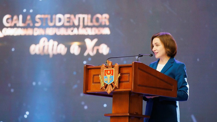 Президент Республики Молдова Майя Санду. 