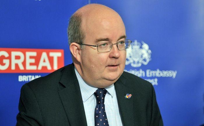 Ambasadorul Marii Britanii în România, Paul Brummell.