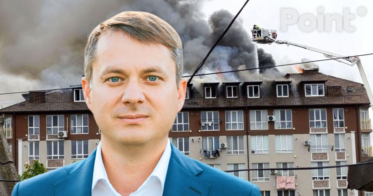 Consilier local din Durlești: Blocul ce a luat foc, construit cu nereguli.
