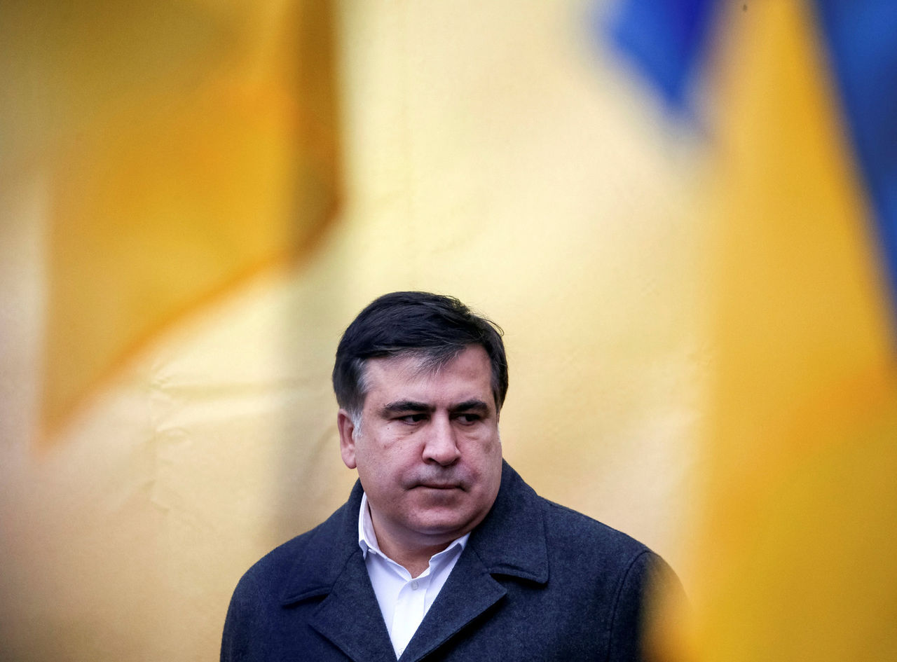Саакашвили заявил, что не метит в президенты Украины.