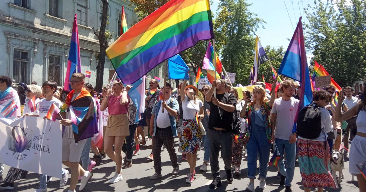 Фестиваль LGBTQI+ пройдет в Кишиневе с 10 по 15 июня под девизом "Не играйте с 5%".