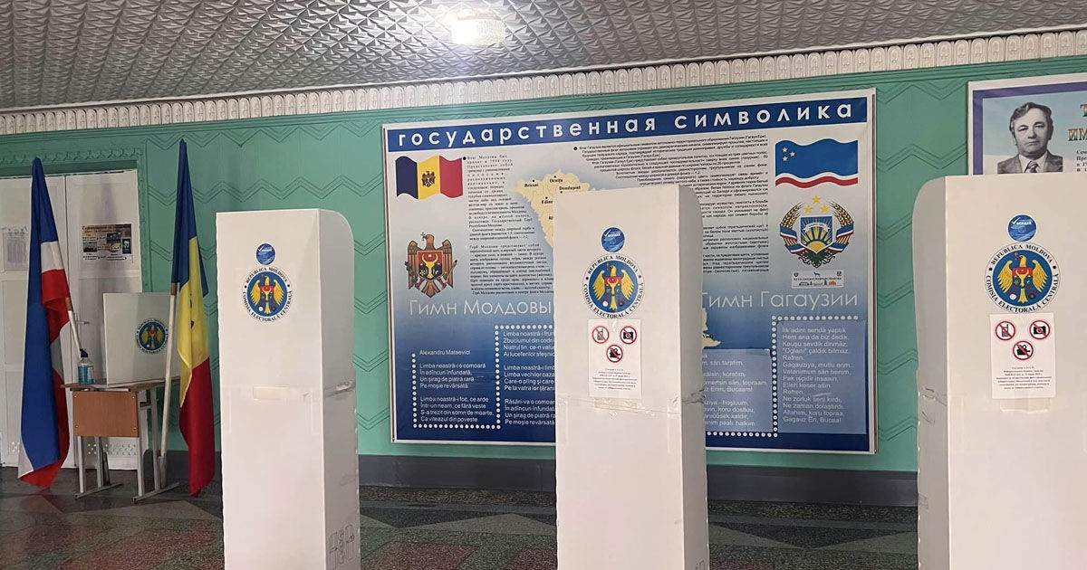 Выборы в Народное собрание Гагаузии сорваны.