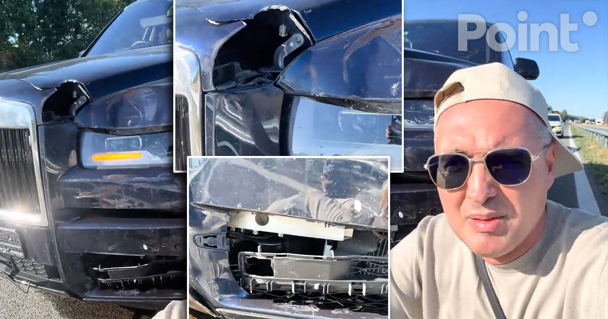 Renato Usatîi, implicat într-un accident rutier în Ungaria: Și-a avariat un automobil de model Rolls Royce.