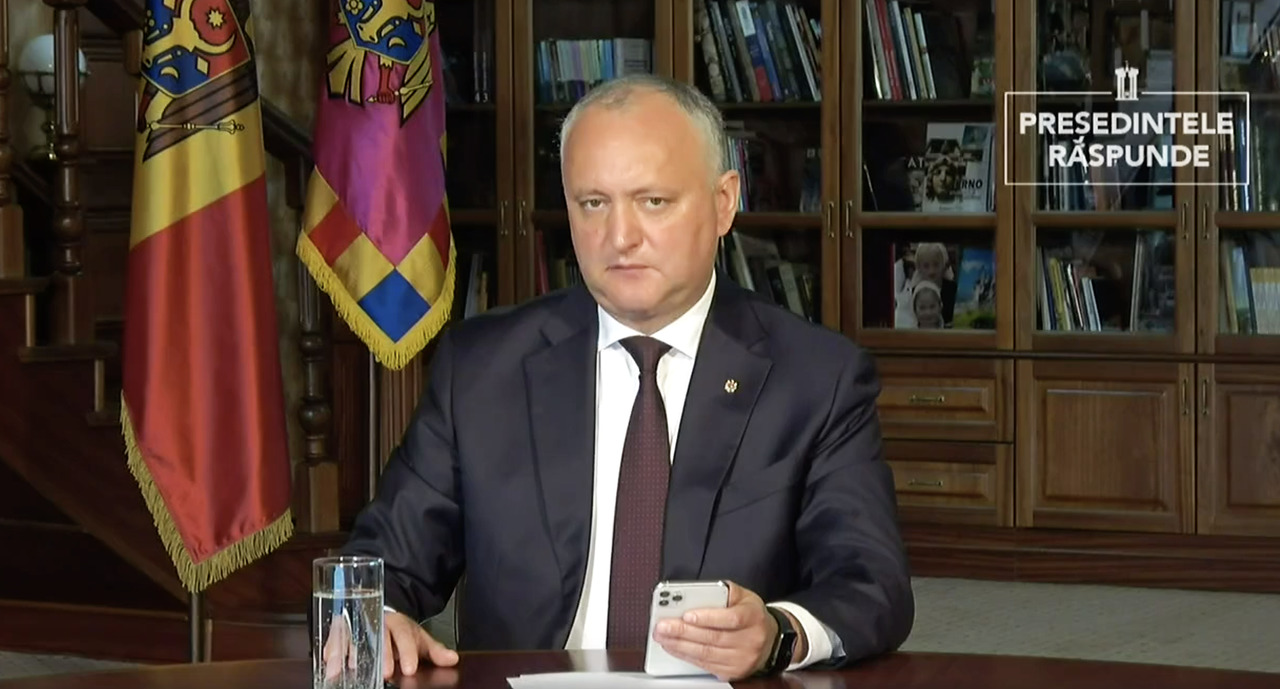 Президент Молдовы Игорь Додон.