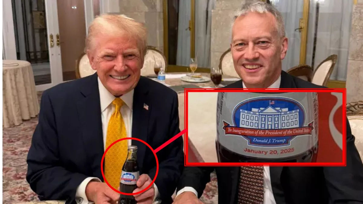 Подарок к инаугурации Трампа может разжечь противостояние между Coca-Cola и Pepsi.