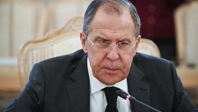 Министр иностранных дел России Сергей Лавров.