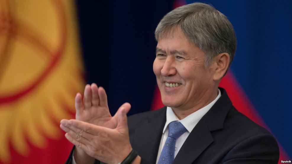 Президент Кыргызской Республики Алмазбек Атамбаев.