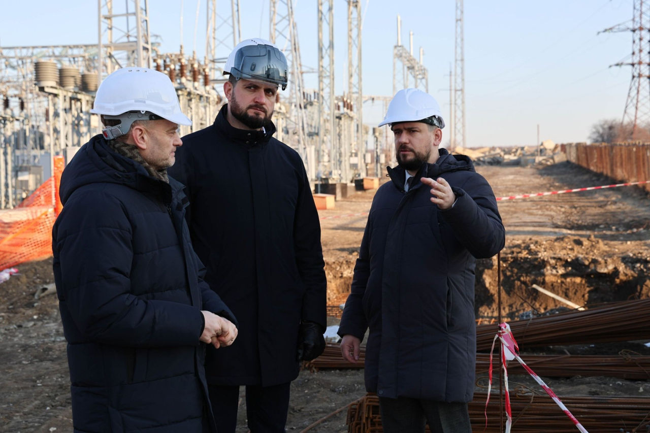 Junghietu a solicitat mobilizarea resurselor pentru finalizarea lucrărilor la Stația Electrică Chișinău.