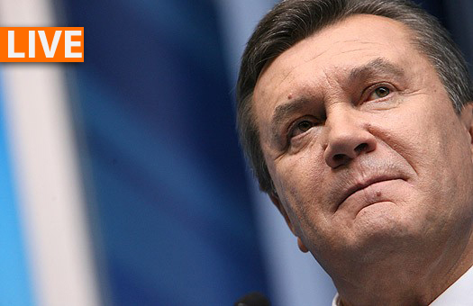 Самолет Януковича приземлился в аэропорту Ростова вчера вечером.
