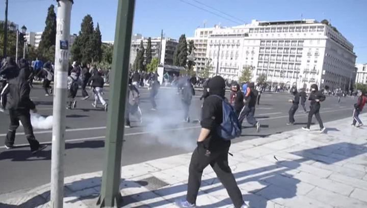 Задержан один участник беспорядков.