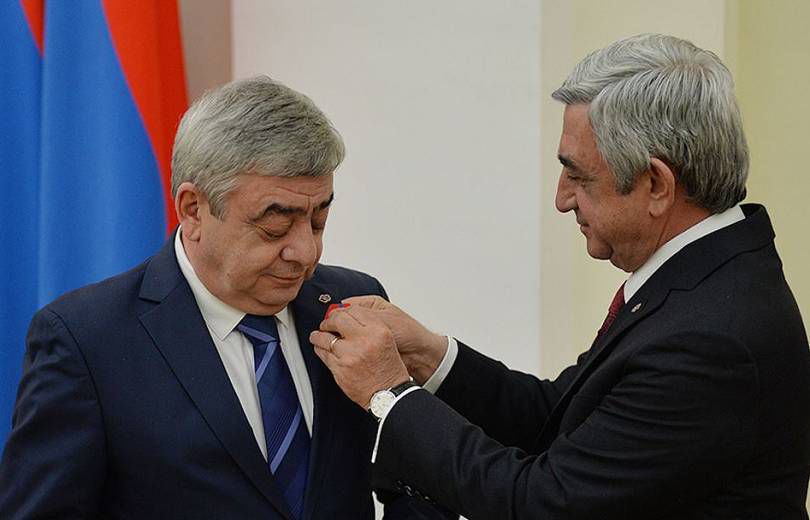 Серж Саргсян был президентом Армении с 2008 по 2018 год.