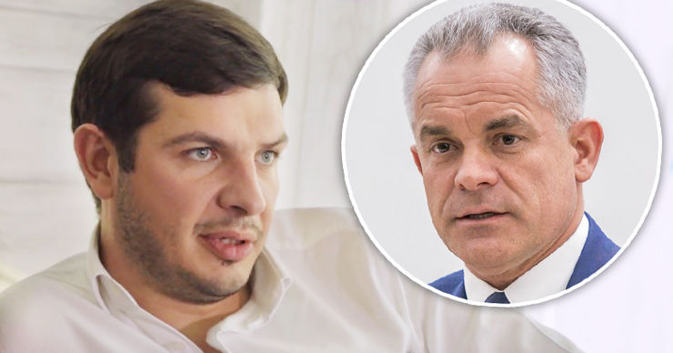 Адвокат Плахотнюка Лучиан Рогак прокомментировал заочный арест. Коллаж Point.md.
