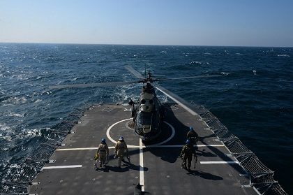 После начала кризиса на востоке Украины в Черном море практически постоянно находятся корабли ВМС США и других стран НАТО.
