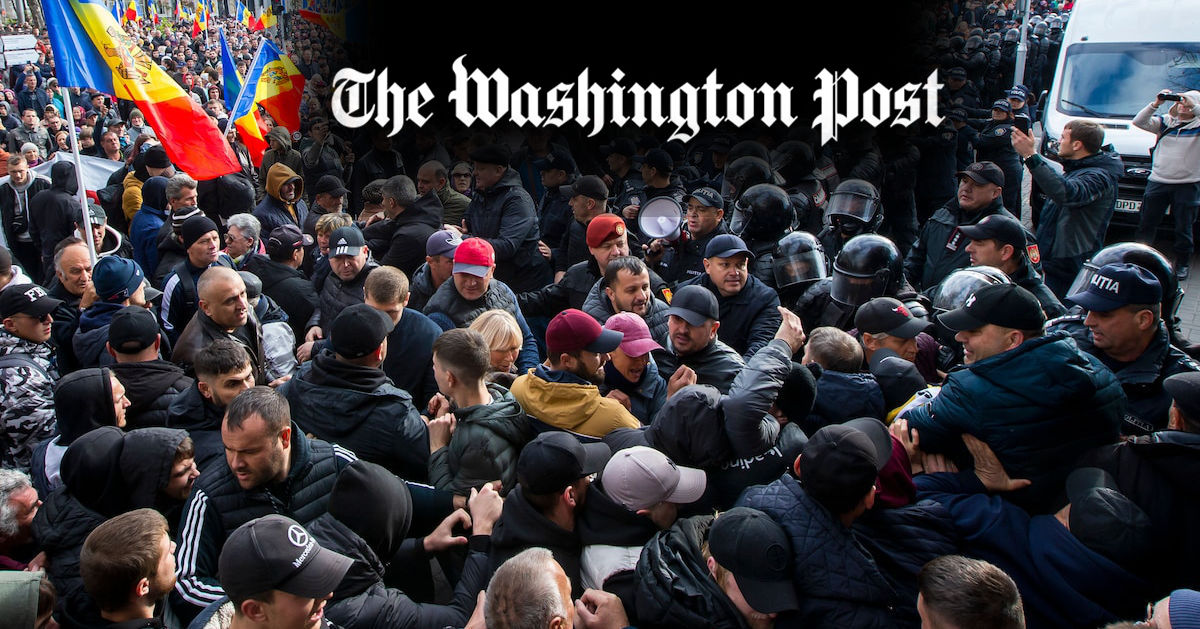 Washington Post: ФСБ работает над подрывом прозападного правительства РМ.
