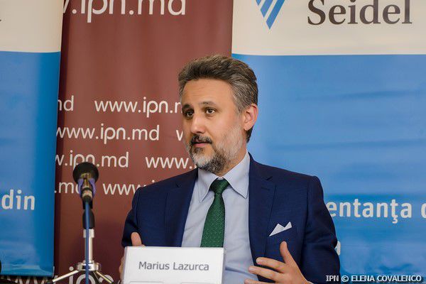 Посол Румынии в Республике Молдова Мариус Лазурка.