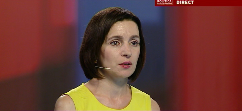 Санду прокомментировала решение PAS принять кандидатуру спикера от ПСРМ.