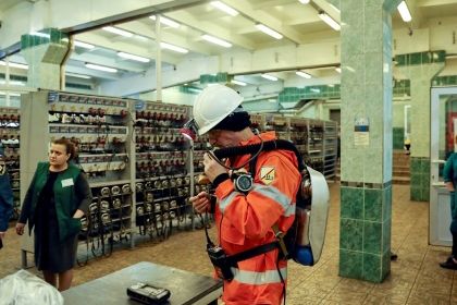 Спасательная операция на шахте «Северная» в Воркуте.  Фото: пресс-служба МЧС по Коми