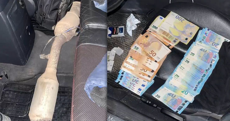 В Кишиневе задержаны воры автомобильных катализаторов на четверть миллиона леев. Коллаж Point.md.