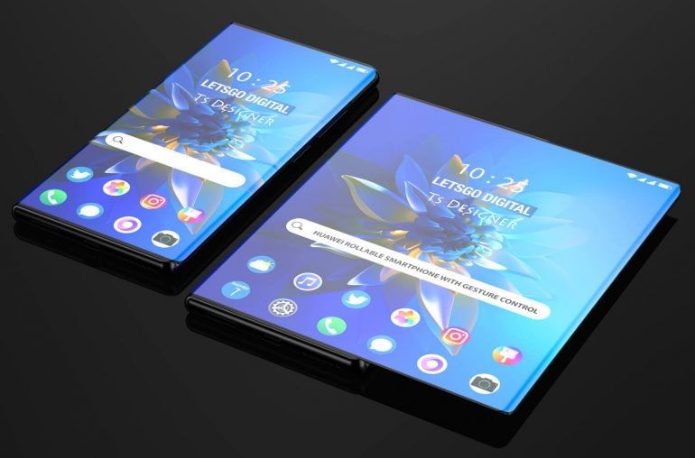 Huawei создала инновационный смартфон с управлением жестами.