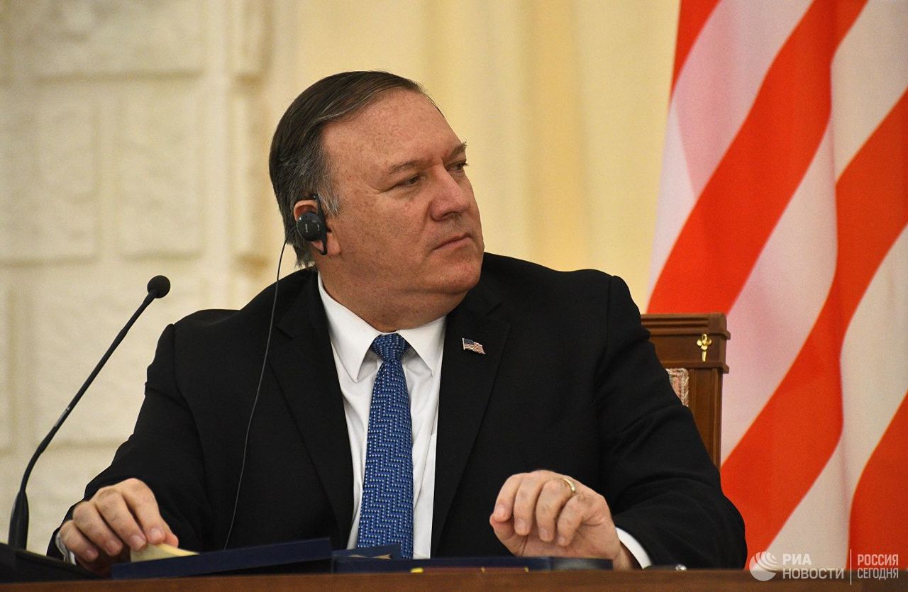 Помпео рассказал о пяти случаях "вмешательства" России за последние годы.