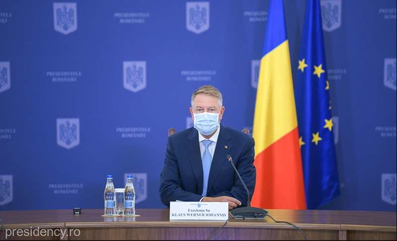 Президент Румынии Клаус Йоханнис.