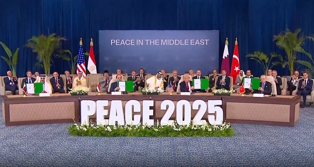 Trump a semnat un acord de pace privind Gaza.