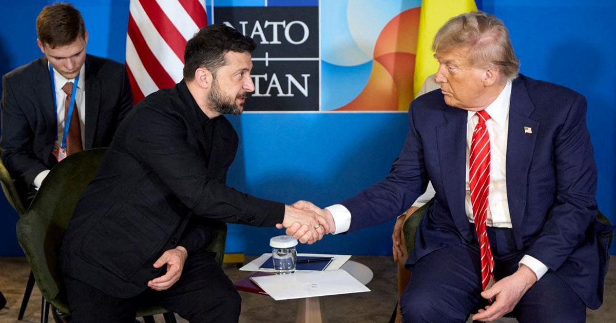 Зеленский провел «продуктивный разговор» с Трампом о прекращении войны.