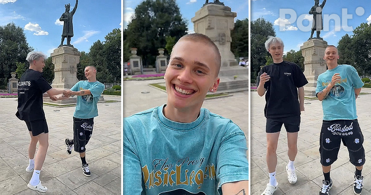 Даня Милохин и Некоглай выложили видео с прогулки по Кишиневу.
