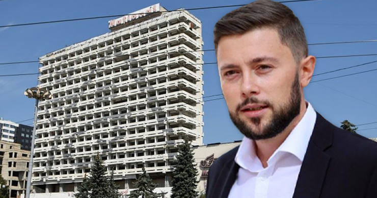 Киронда оспорит решение о сносе гостиницы "Националь". Коллаж: Point.md