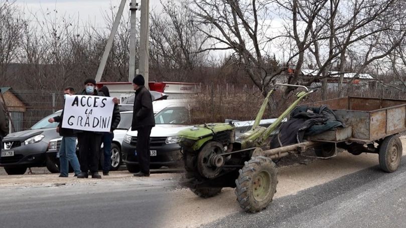 В Сынжерее фермеры после ремонта дороги не могут попасть на свои участки.
