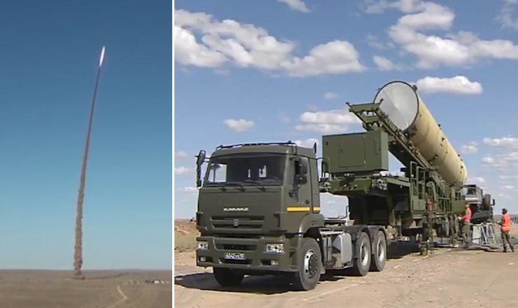В Казахстане на полигоне Сары-Шаган военные РФ провели успешные испытания новой ракеты российской системы ПРО.