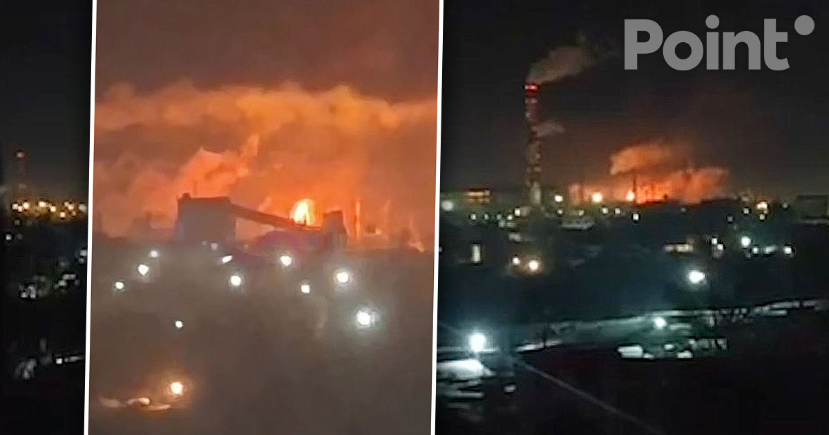 Explozii și incendii la o rafinărie de petrol din Ufa.