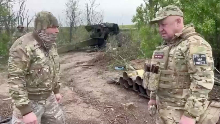 Глава ЧВК "Вагнер" Евгений Пригожин.