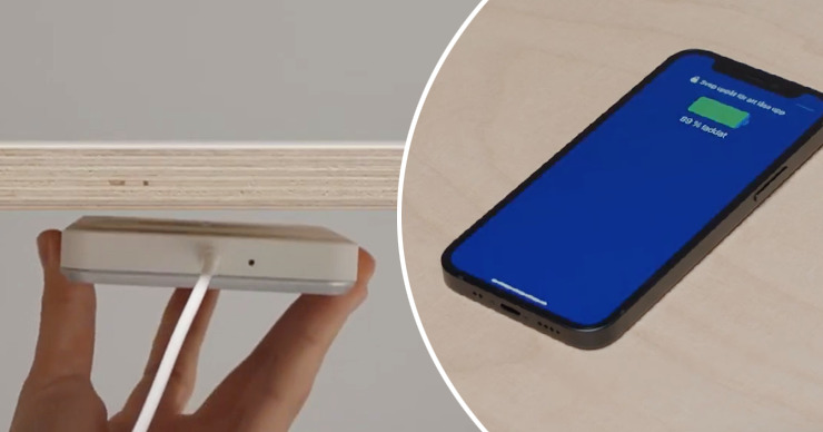 IKEA разработала свою "невидимую" зарядку для телефонов.