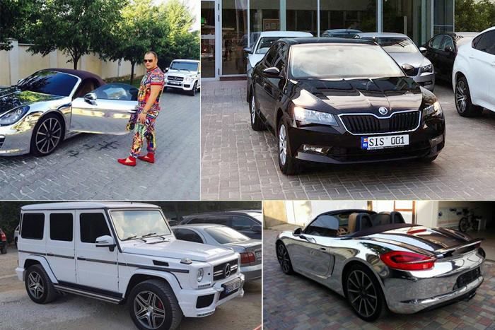 Mașinile de lux cu care se lăuda Valerian Mînzat au fost restituite companiei de leasing. 
