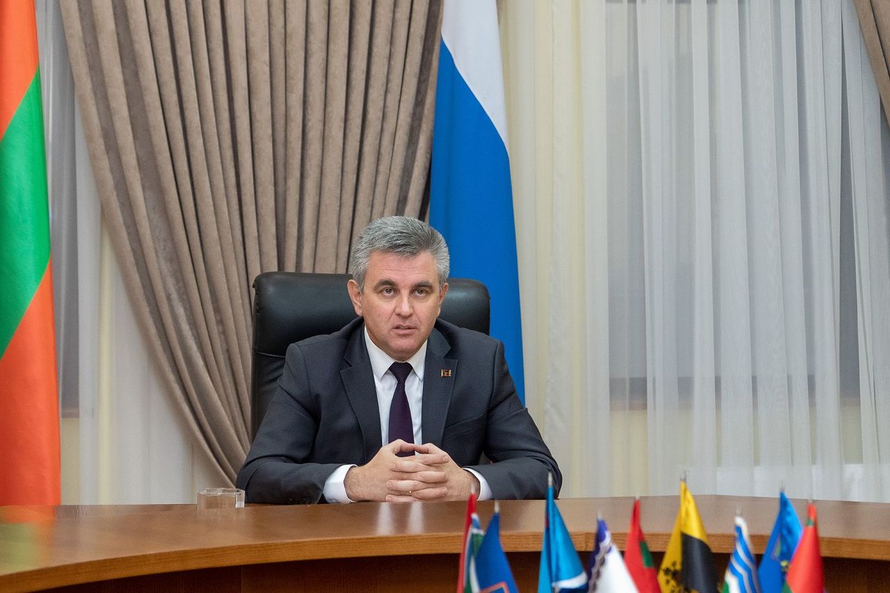 Тираспольский лидер Вадим Красносельский.