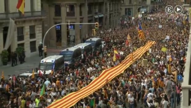 Grevă în serviciile publice de transport din Catalonia. 