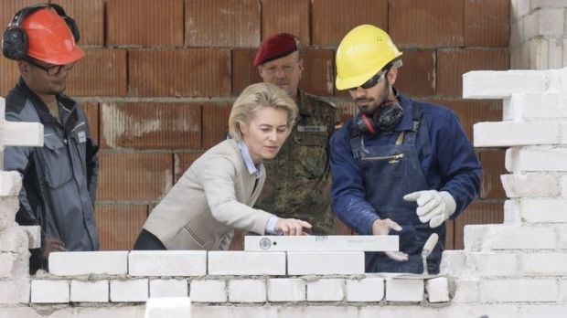 Forțele armate ale germaniei îi vor învăța pe refugiați să lucreze în domeniul construcțiilor.