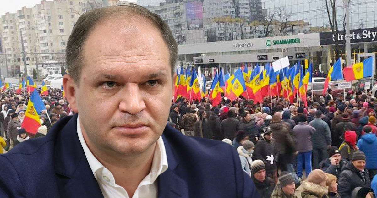 Примэрия - о протесте: Все делается для того, чтобы очернить имидж Чебана. Коллаж: Point.md