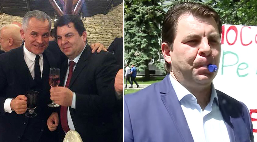 PAS: Среди лидеров контрпротеста был друг Плахотнюка.