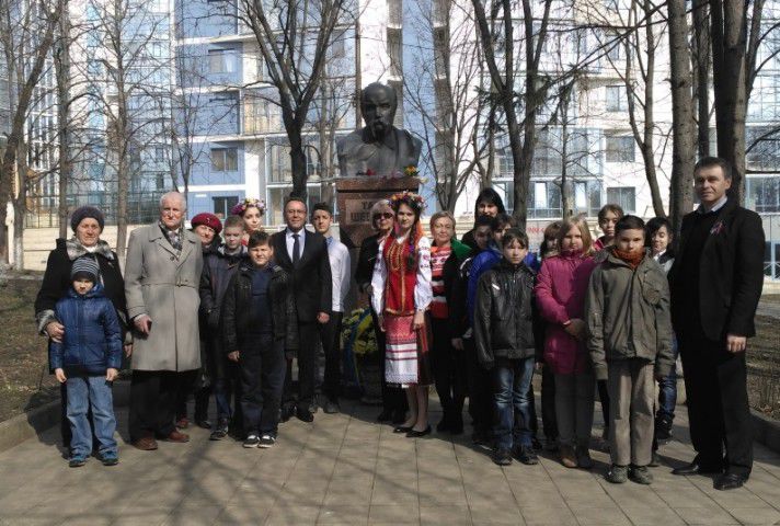 День рождения Тараса Шевченко отметили в Кишиневе.