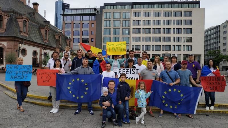 Молдавская диаспора активно поддерживает новую власть в стране.